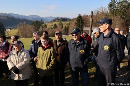 Spominska slovesnost na Prevojah v Zgornjem Tuhinju   (2)